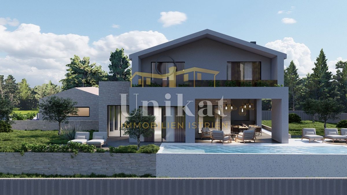 Zemljišče z gradbenim dovoljenjem v Tinjanu